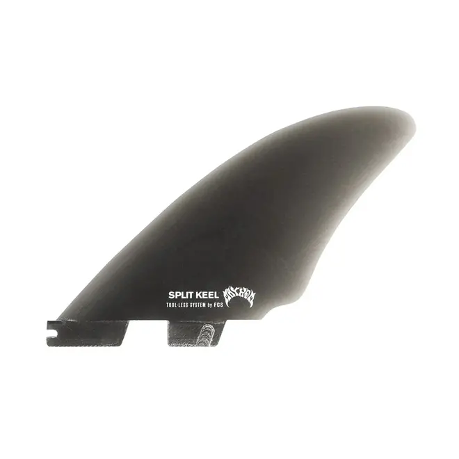 FCS II MB PG Split Keel Smoke Quad Fins