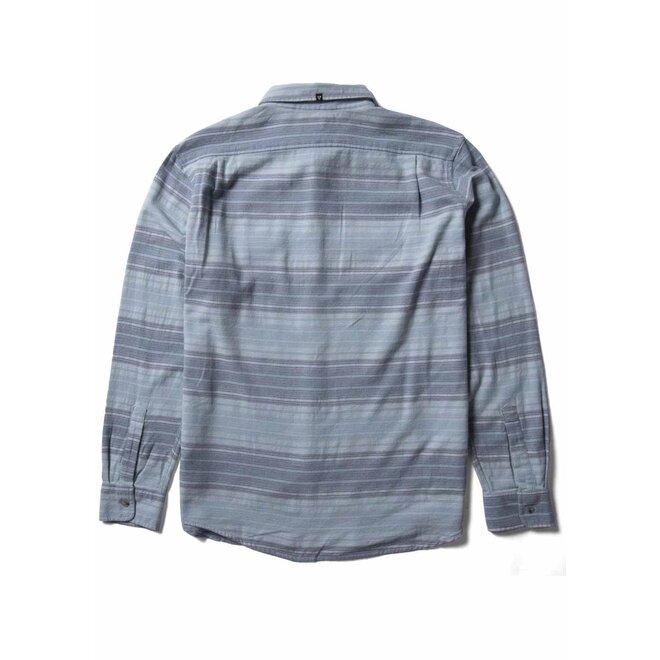 Vissla Heren Central Coast LS Flannel Light Slate