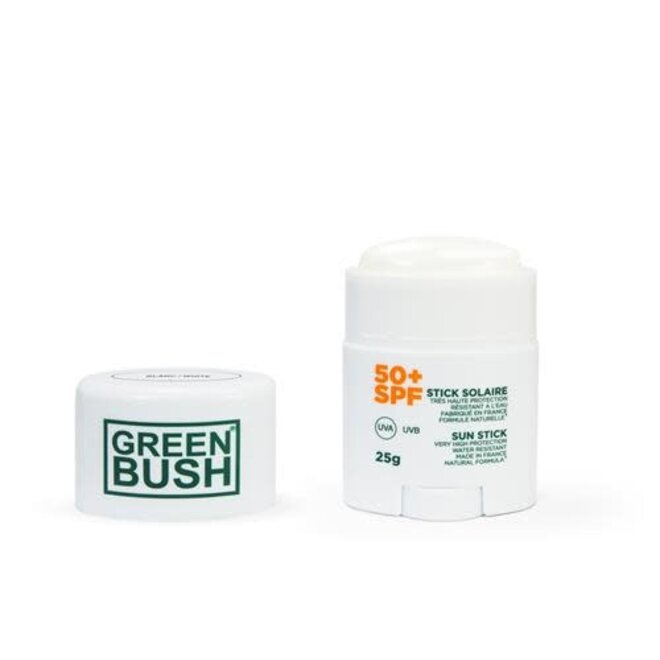 Greenbush Sunscreen Stick - Spf 50+ - Mineral - White - 25 G
