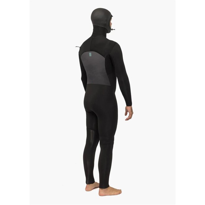 Vissla New Seas 5/4 Heren Hooded Wetsuit V-Zip