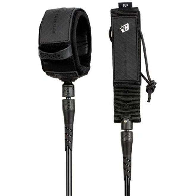 Creatures Of Leisure Sup Ankle 10 Leash: Black Black