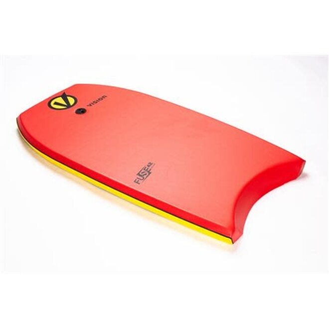 Vision Fuse Bodyboard 42” Red/Yellow