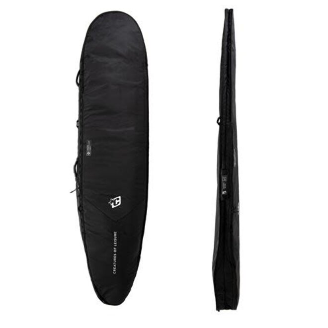 Creatures Of Leisure Longboard Day Use Dt2.0 Boardbag 9'6" : Black Silver