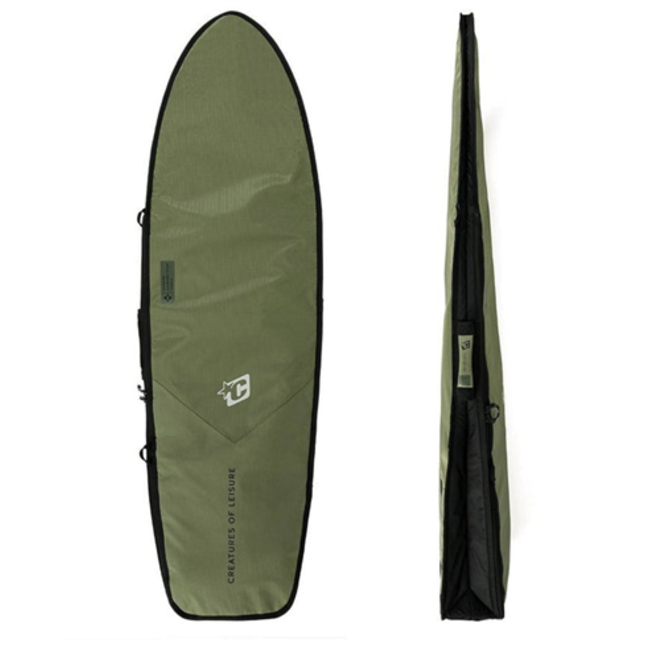 Creatures Of Leisure Fish Day Use Dt2.0 Boardbag 5'10" : Military Black