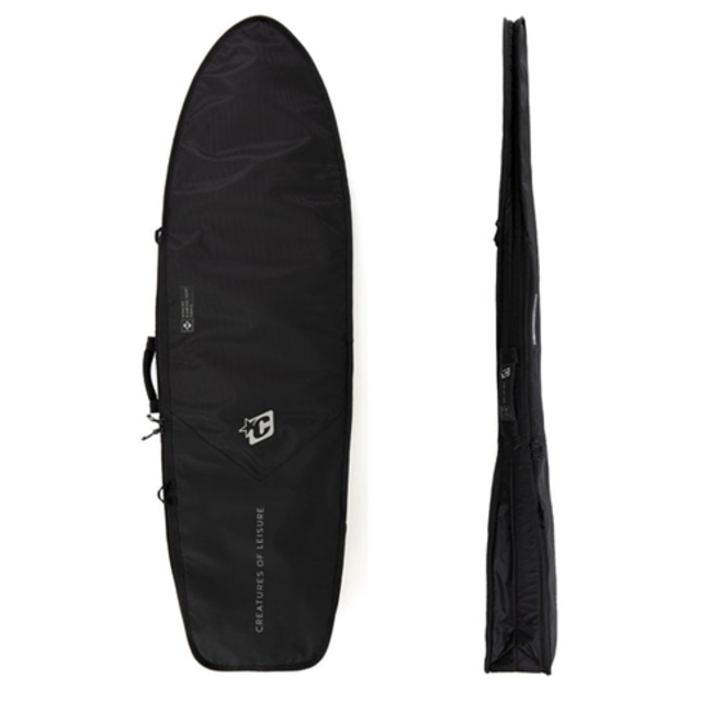 Creatures Of Leisure Fish Day Use Dt2.0 Boardbag 7'1" : Black Silver