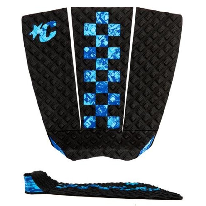 Creatures Of Leisure Jack Freestone Lite Tailpad: Black Cyan Royal Swirl Chex