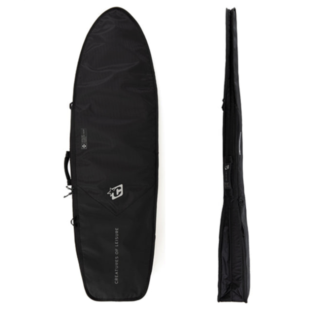 Creatures Of Leisure Fish Day Use Dt2.0 Boardbag 5'6" : Black Silver