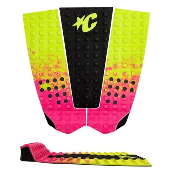 Creatures Of Leisure Italo Ferreira Lite Tailpad: Pink Fade Lime Black