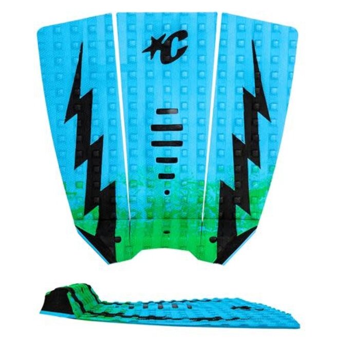 Creatures Of Leisure Mick Eugene Fanning Lite Tailpad: Green Fade Cyan Black