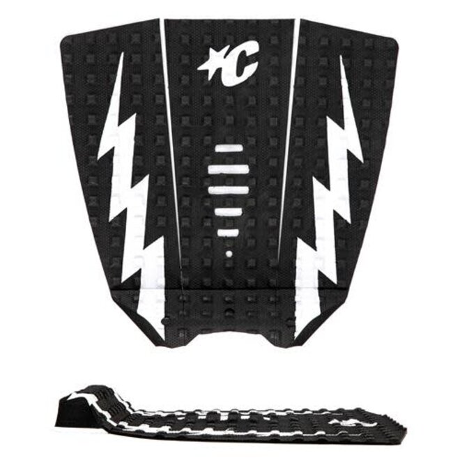 Creatures Of Leisure Grom Mick Fanning Lite Tailpad: Black White