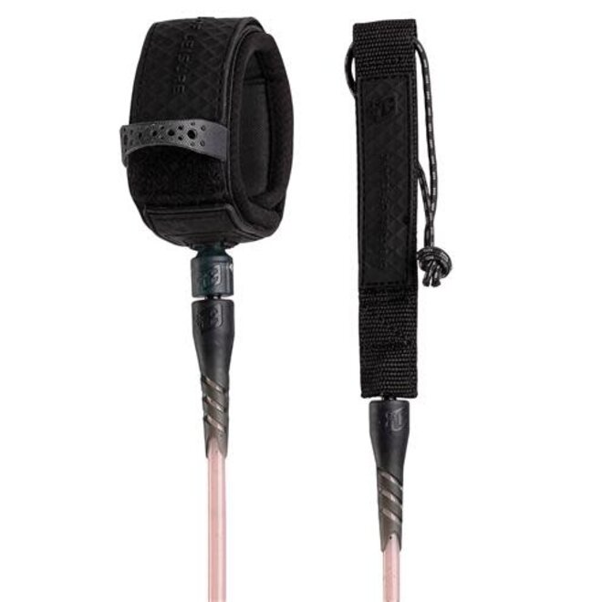 Creatures Of Leisure Pro 8 Leash: Dirty Pink Speckle Black