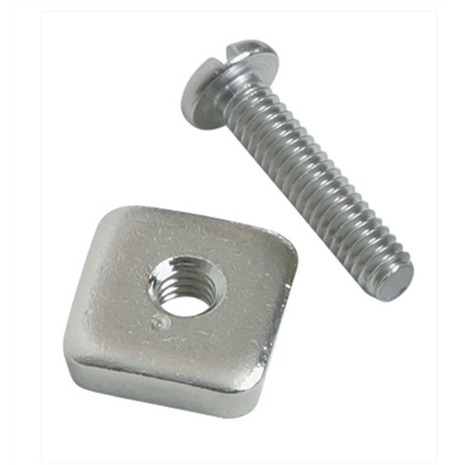 Fin Bolt: Stainless Steel Cross Head Screw & Plate