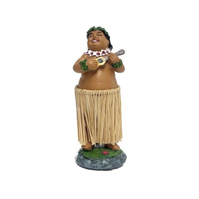 Devoted Hawaiian Hula Dashboard Boy