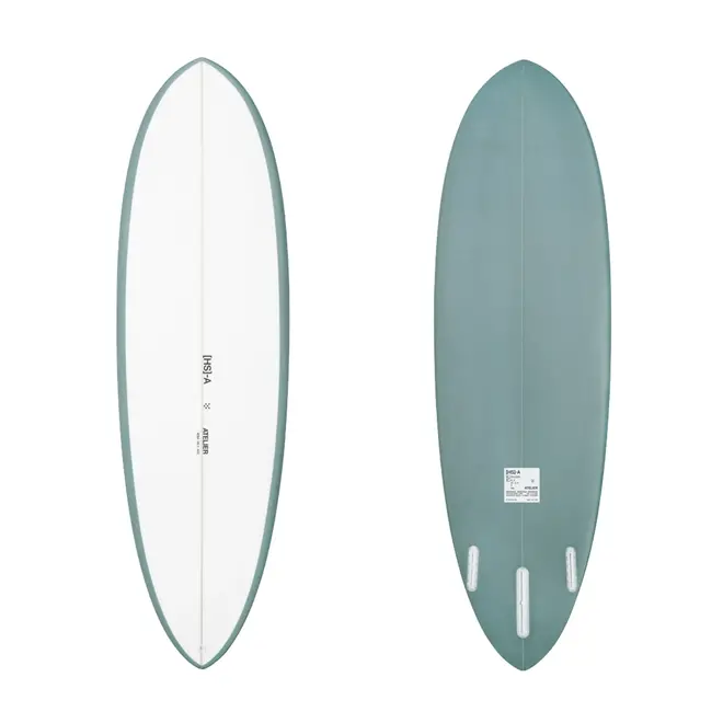 7'0 HS Atelier Cruiser PU - Futures - 2 + 1 Fin - Teal