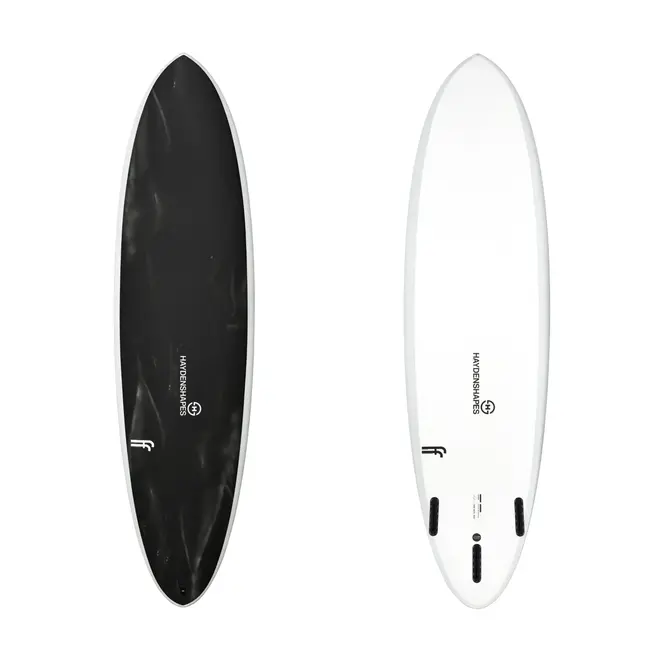 7'6 Haydenshapes New Wave Mid FF - Futures - 3 Fin - Black