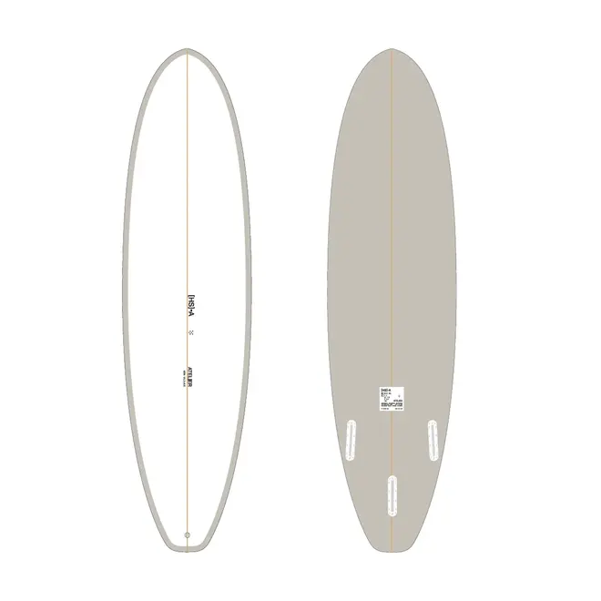 8'0 HS Atelier Mini Mal PU - Futures - 3 Fin - Bone