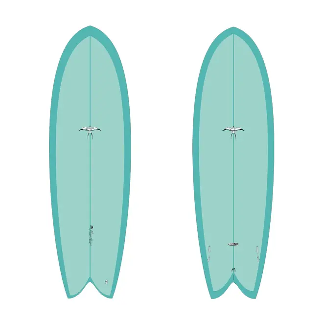 5'6 Takayama Humu Fish - Tuflite - FCS II - 2 Fin