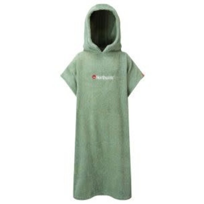 Northcore Kids Beach Basha- Changing Robe: Green