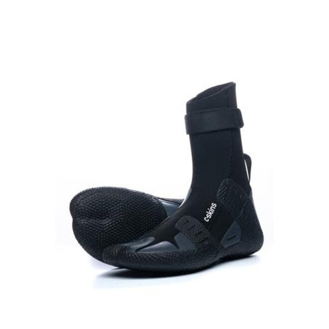 C-Skins C-Session 5mm Adult Split Toe Boots-BLK-CH