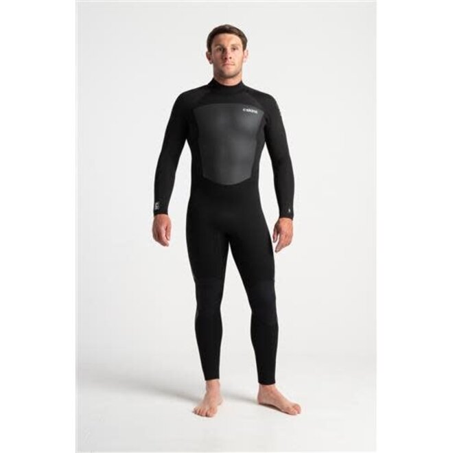 C-Skins C-Legend 5:4:3 Mens GBS Back Zip wetsuit-BK-BK-AN