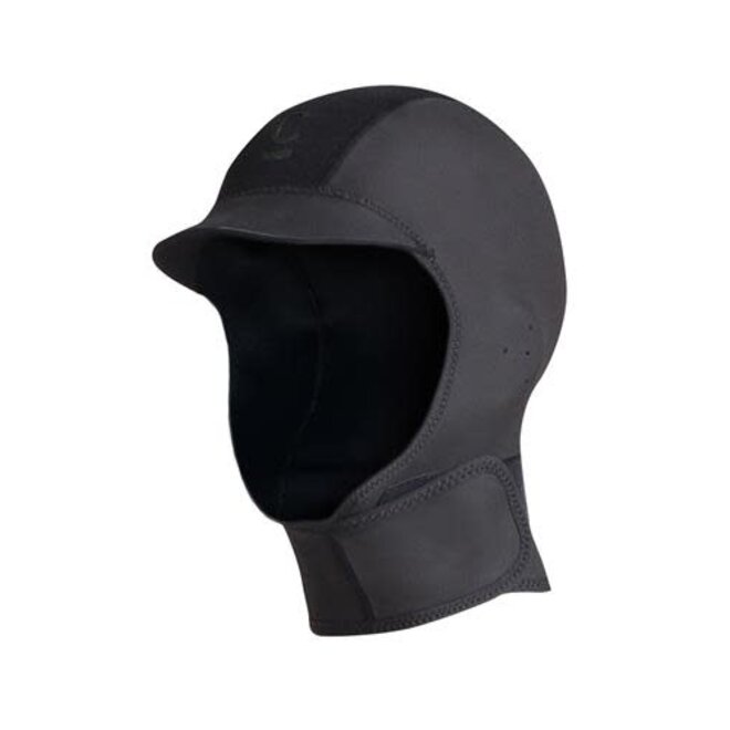 C-Skins CS- Element 3mm Adjustable Hood-BLACK-BLACK