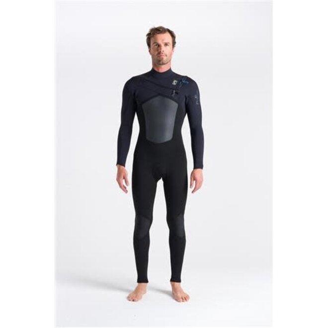 C-Skins C-ReWired 5:4 Mens GBS Chest Zip wetsuit-BK-BX-PE