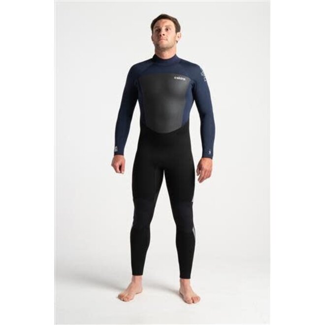 C-Skins C-Legend 5:4:3 Mens GBS Back Zip wetsuit-BK-SN-GY