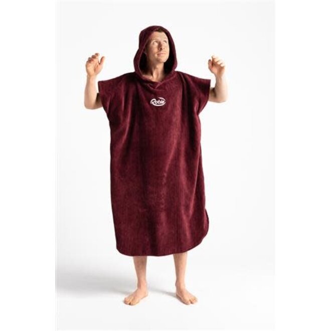 Robie Original Short Sleeve Surf Poncho - WINE