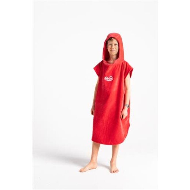 Robie Original Short Sleeve Surf Poncho - CORAL