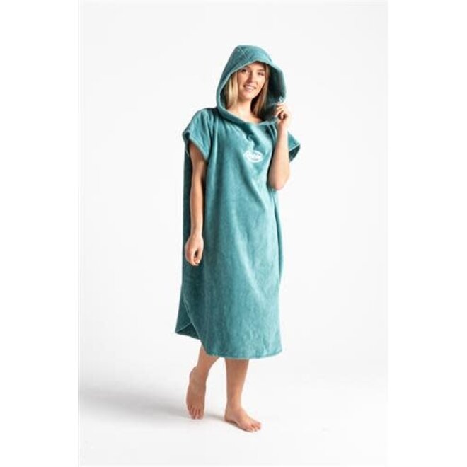 Robie Original Short Sleeve Surf Poncho - OIL BLUE