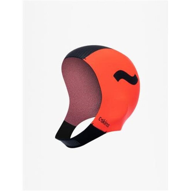 C-Skins Freedom 3mm Swim Cap-BK-OR