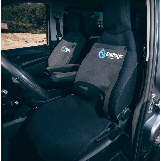 Surflogic Single Car Seat Cover Neoprene Black