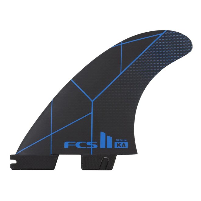 FCS II Kolohe Andino PC Black/Blue Thruster Fins