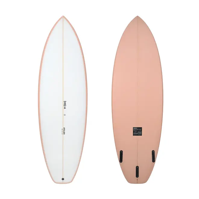 6'2 HS Atelier Performance Cruiser PU - Futures - 3 Fin - Salmon