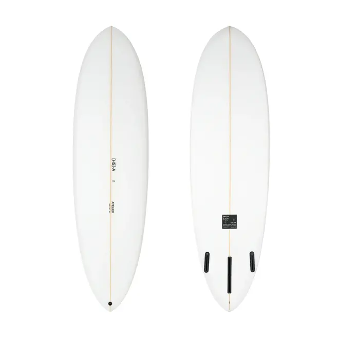 6'8 HS Atelier Cruiser PU - Futures - 2 + 1 Fin - Clear