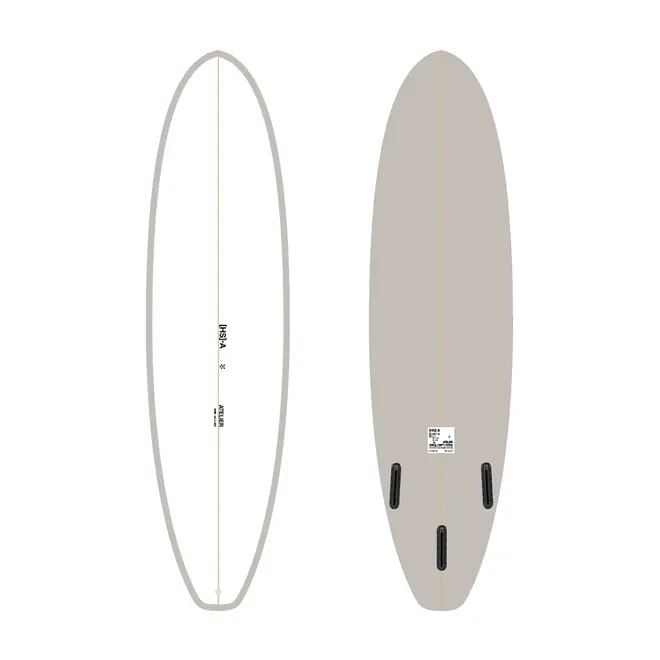 8'0 HS Atelier Mini Mal PU - Futures - 3 Fin - Bone