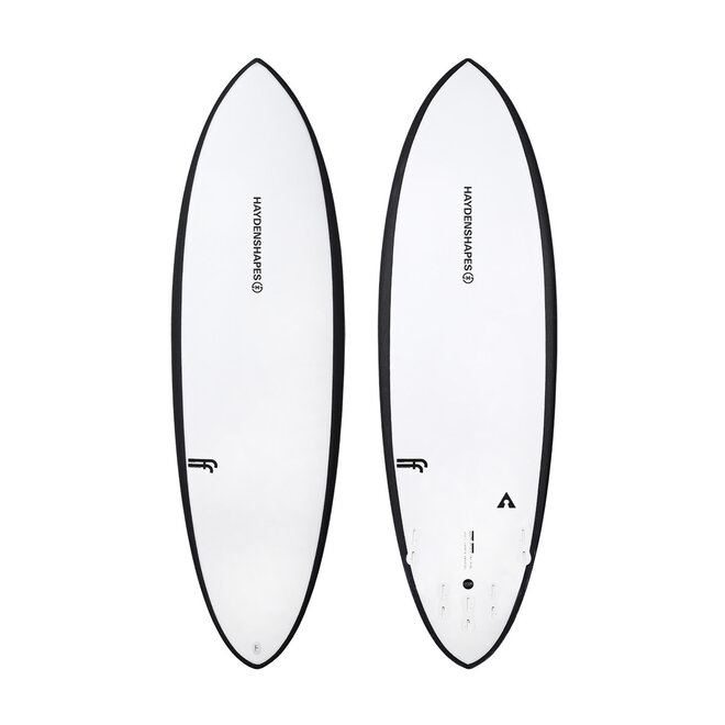 6'8 Haydenshapes Hypto Krypto FF - FCS II - 5 Fin - Clear