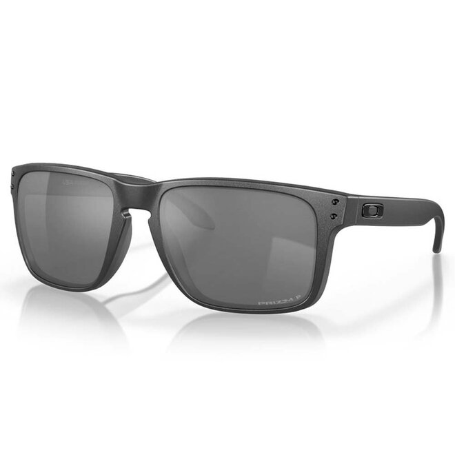 Oakley Holbrook XL Steel Prizm Black Polarized Sunglasses