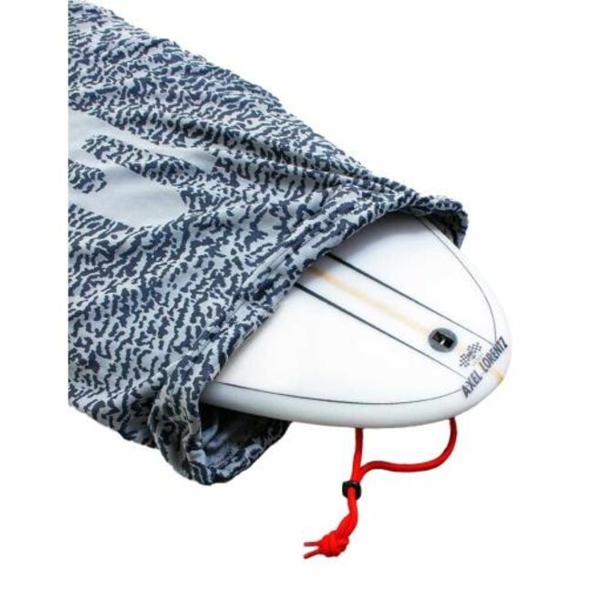 FCS 7'6 Stretch Boardsock Fun Board Carbon
