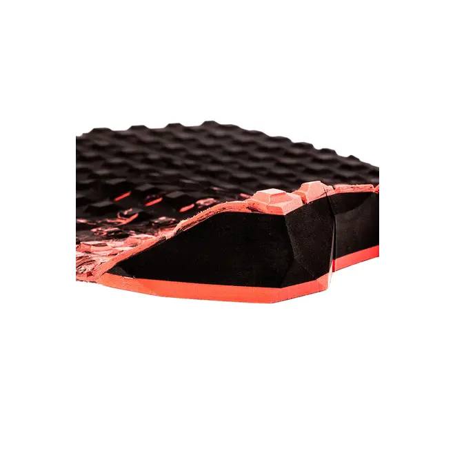 Creatures Of Leisure Mick Fanning Tailpad: Black Fade Fluro Red