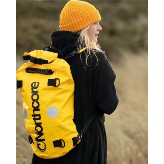 Northcore Dry Bag Backpack 40 Liter Yellow