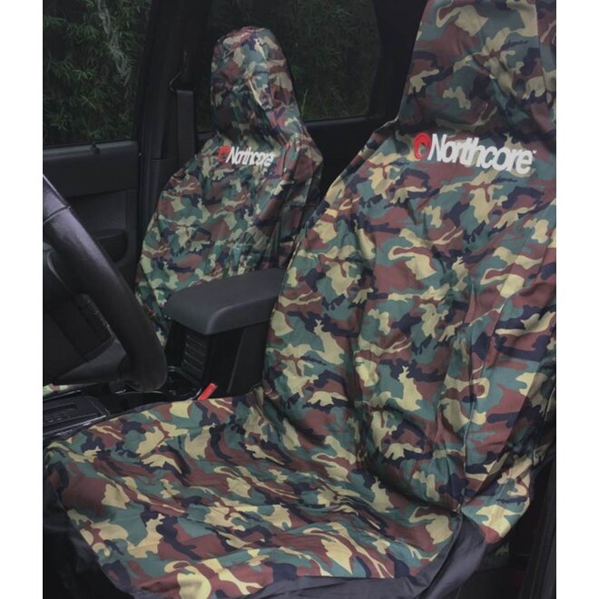 Northcore Waterproof Single Car Seat Cover Camo