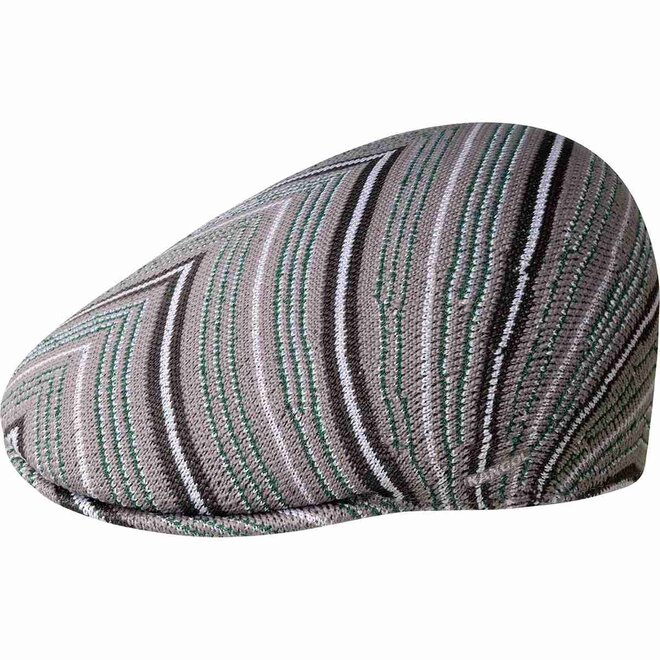 Kangol Diagonal Stripes 507 Cap Grey