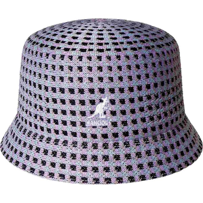 Kangol Geo Board Bin Hat Digital Lavender