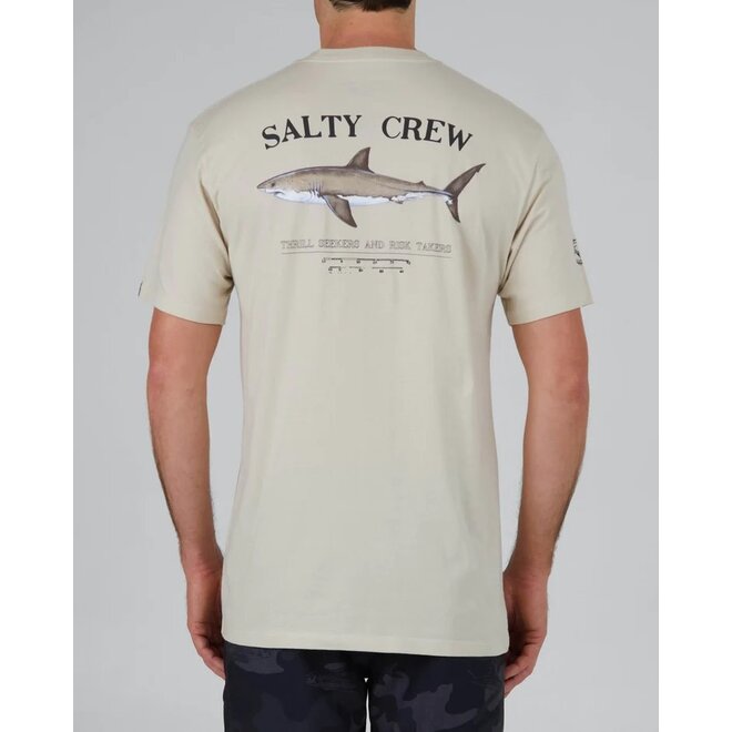 Salty Crew Mens Bruce Premium S/S Tee Bone