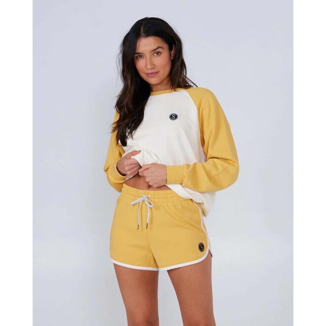 Salty Crew Womens Set Sail Short Baked Yellow