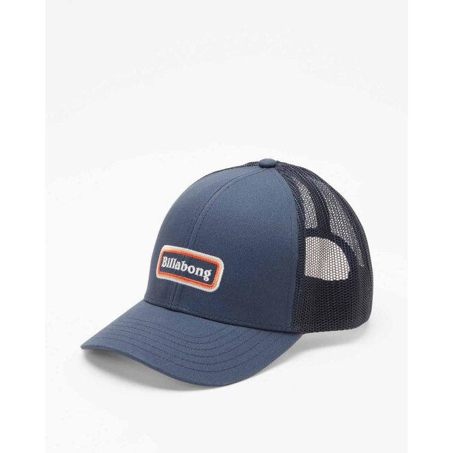 Billabong Walled Trucker Cap Denim Blue