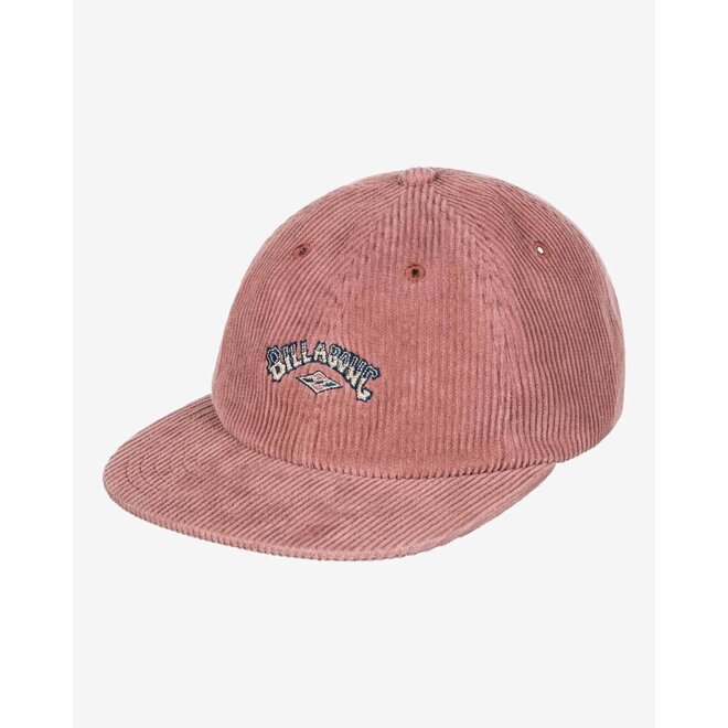 Billabong Arch Cord Corduroy Cap Rosewood