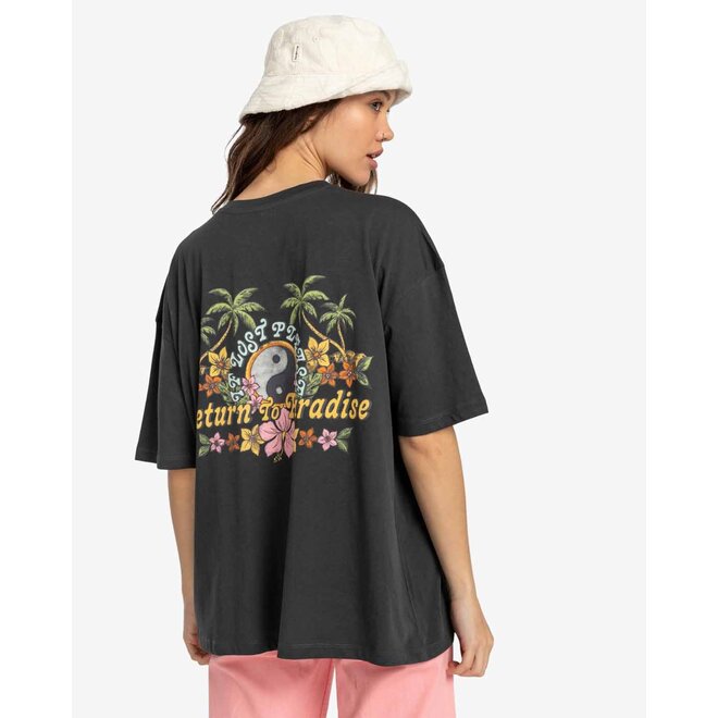 Billabong Dames If Lost Tee Off Black