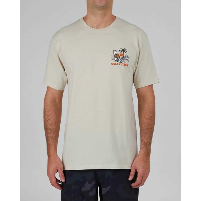 Salty Crew Mens Siesta Premium S/S Tee Bone